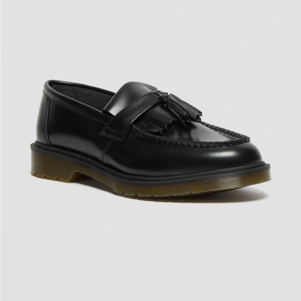 Brand New - Never Used Dr. Martens ADRIAN SMOOTH LEATHER TASSEL LOAFERS.